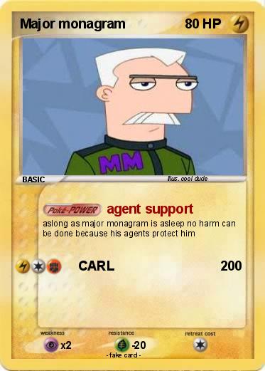 Pokemon Major monagram