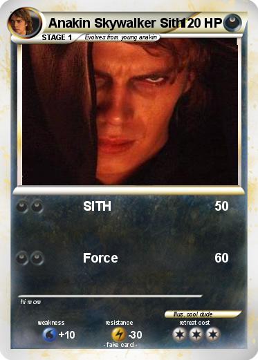 Pokemon Anakin Skywalker Sith