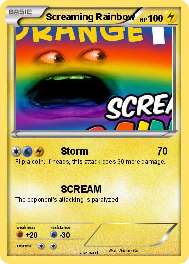 Pokemon Screaming Rainbow