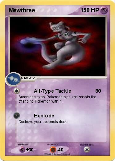 Pokemon Mewthree