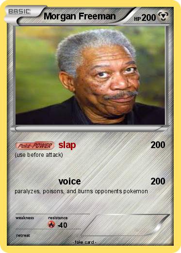 Pokemon Morgan Freeman