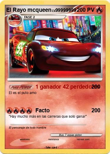 Pokemon El Rayo mcqueen