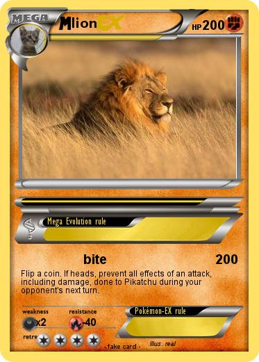 Pokemon lion