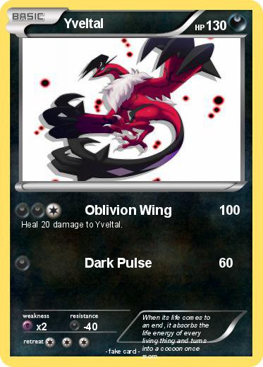 Pokemon Yveltal