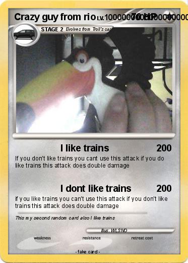 Pokemon Crazy guy from rio