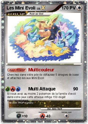 Pokemon Les Mini Evoli