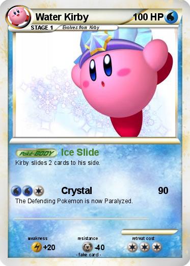 Pokemon Water Kirby