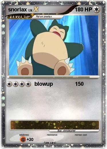 Pokemon snorlax