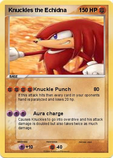 Pokemon Knuckles the Echidna