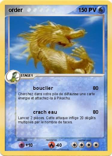 Pokemon order