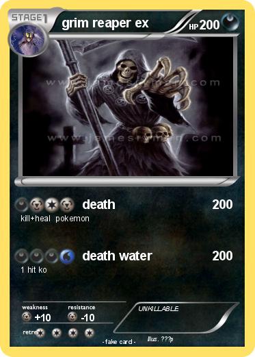 Pokemon grim reaper ex