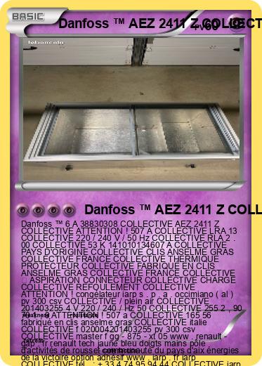 Pokemon Danfoss ™ AEZ 2411 Z COLLECTIVE