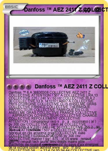 Pokemon Danfoss ™ AEZ 2411 Z COLLECTIVE