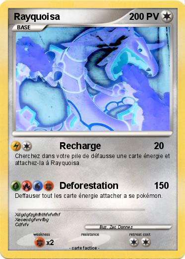 Pokemon Rayquoisa