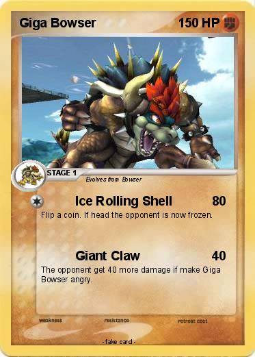 Pokemon Giga Bowser