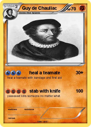 Pokemon Guy de Chauliac