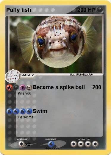 Pokemon Puffy fish