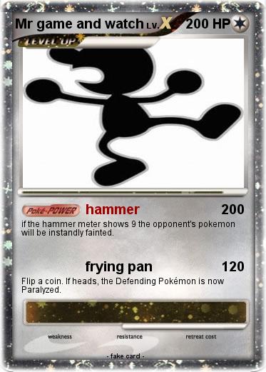 Pokemon Mr game and watch