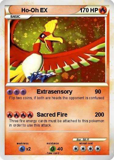 Pokemon Ho-Oh EX