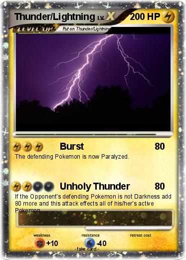 Pokemon Thunder/Lightning