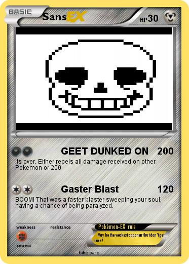 Pokemon Sans