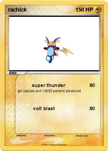 Pokemon rachick