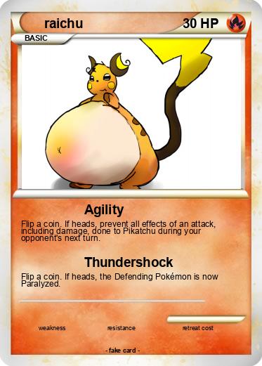 Pokemon raichu