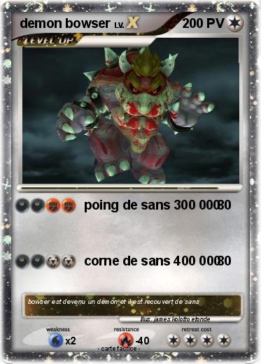 Pokemon demon bowser
