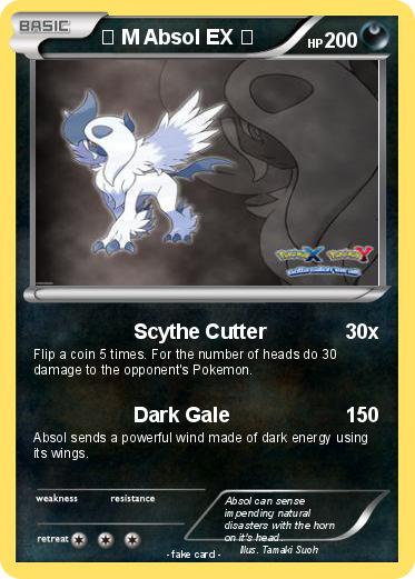Pokemon ☆ M Absol EX ☆