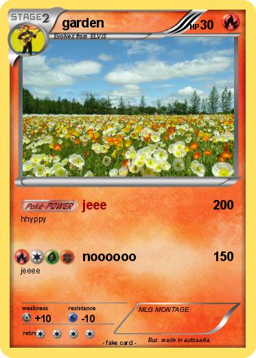 Pokemon garden