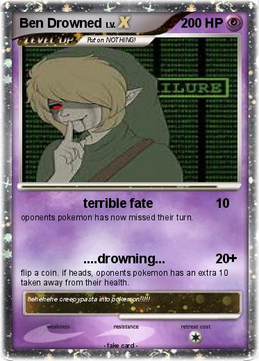 Pokemon Ben Drowned