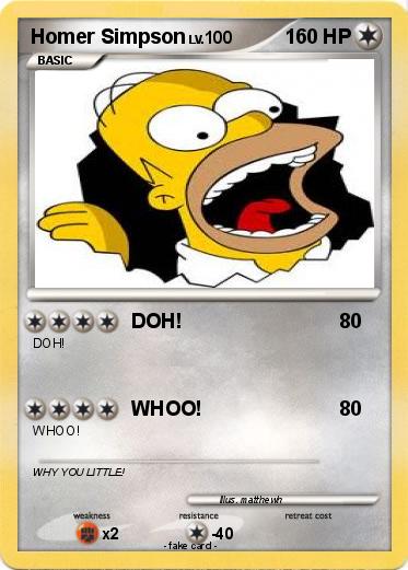 Pokemon Homer Simpson