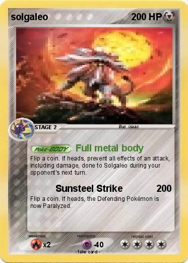 Pokemon solgaleo