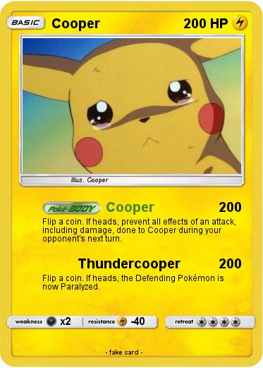 Pokemon Cooper