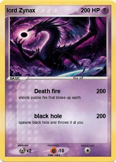 Pokemon lord Zynax