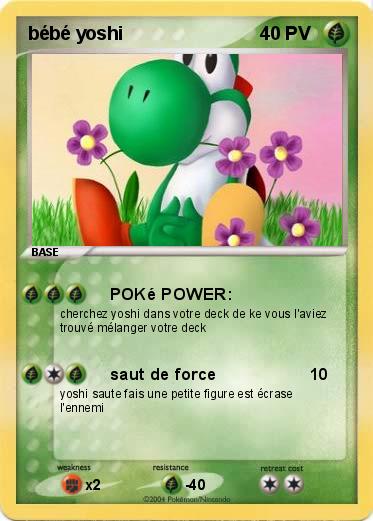 Pokemon bébé yoshi