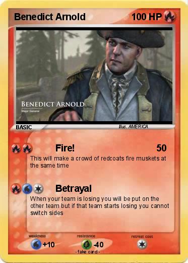 Pokemon Benedict Arnold