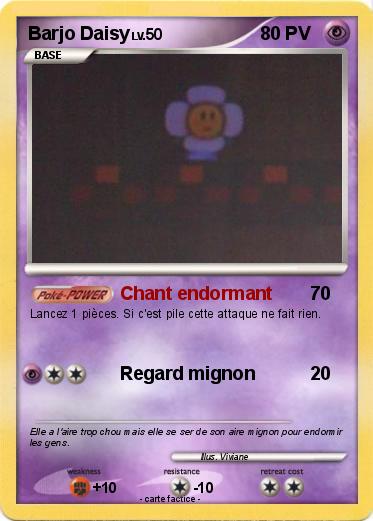 Pokemon Barjo Daisy