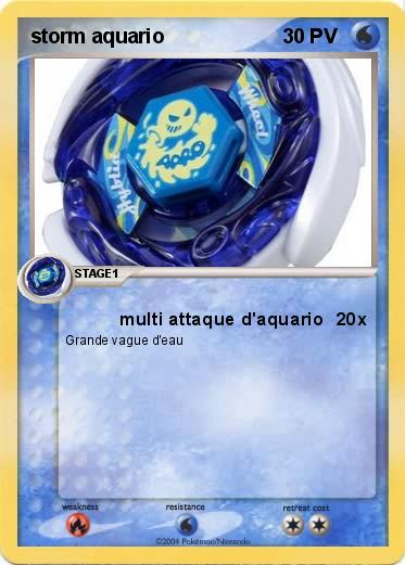 Pokemon storm aquario