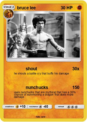 Pokemon bruce lee