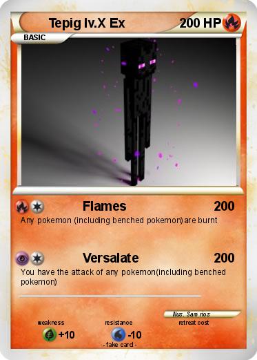 Pokemon Tepig lv.X Ex