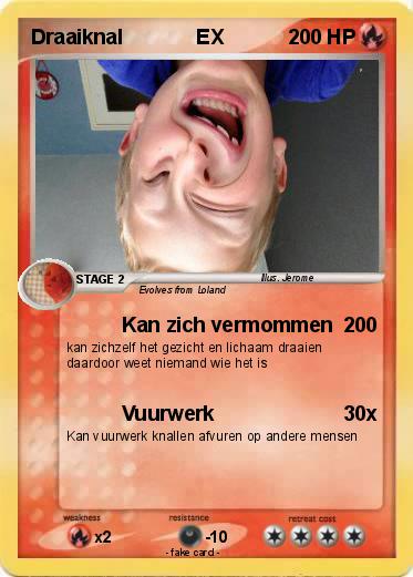 Pokemon Draaiknal             EX