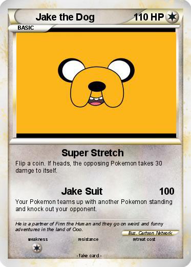 Pokemon Jake the Dog