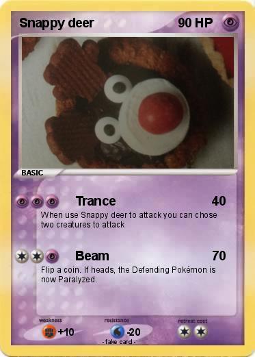 Pokemon Snappy deer