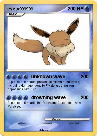Pokemon eve