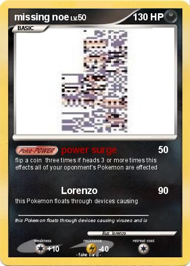 Pokemon missing noe
