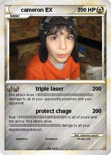 Pokemon cameron EX