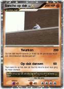 Sancho op dak