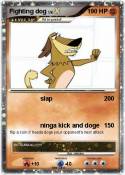 Fighting dog