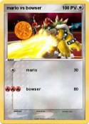mario vs bowser